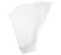 LIFKOME Bouquet Bags with Simple Structure Bopp for Flower Packaging 50pcs Practical and Stylish Wrapping Bags for Florists and Friends Who Love Flowers