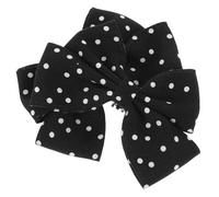 LIFKOME Bowknot Shoe Clips 1 Pair Vintage Dot Pattern Detachable Accessories for Wedding and Work Shoes Women