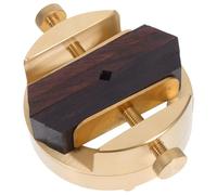LIFKOME Brass Engraving Clamp Vise with Rotation for Seal and Precision Woodworking Clamp for DIY Stamp Engraving Stable Grip Tool for Calligraphy and Craft Projects