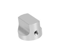 LIFKOME Brushed Silver Aluminum Volume Potentiometer Knob Duckbill Style for Tube Amplifiers Guitar Effect Pedals Audio Devices Replacement Control