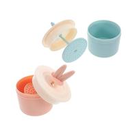 LIFKOME Bunny Ear Foaming Face Wash Maker 2pcs Travel Size Skincare Bubble Dispenser Portable Foam Pump for Facial Cleanser and Liquid Soap