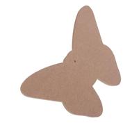 LIFKOME Butterfly Blank Wooden Mosaic Base Tray for DIY Craft Coasters Smooth Unfinished Wood Surface Sturdy Foundation Versatile Art Platform for Home and Studio Mosaic Projects