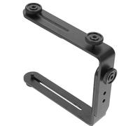 LIFKOME Camera Bracket with Standard 1/4 Screw Holes and Detachable Connections Multi-Directional Assembly Metal L-Shape Black Camera Flash Bracket Holder for Monopods and Flash Lights