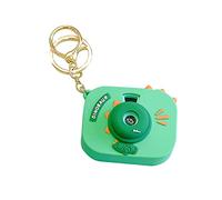 LIFKOME Camera Keychain Adorable Key Chain Plush Keyring Cute Bag Pendant Portable Small Keychain Random Color