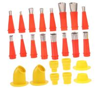 LIFKOME Caulking Nozzle and Stainless Steel Base Reusable Caulk Finishing Tool Kit for Home and Professional Use Smooth Sealant Application for Windows Doors Kitchen Bathroom Repairs