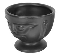 LIFKOME Ceramic Tiki Cup 175ml Small Vintage Hawaii Party Cocktail Mug Novelty Drinks Cup for Event Tableware