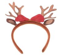 LIFKOME Christmas Deer Antler Headband for Women and Boy Girl Festive Reindeer Costume Accessory Comfortable Soft Material for Holiday Parties and Cosplay Events Charming Design
