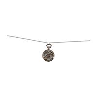 LIFKOME Classic Hollow Dog Pocket Watch Quartz Alloy Retro | Coffee Tone, Hollow-out Dogs Shape, Easy to Read Dial, Delicate Vintage Styling