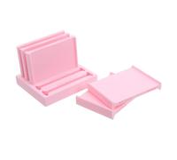 LIFKOME Clay Strip Rolling Guides with Integrated Ruler for Precise Polymer Clay Thickness Control Multipurpose Handbuilding Tool Kit with Storage Base Portable Modeling Tool for DIY