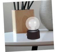 LIFKOME Clear Glass Globe Lamp Shade for Living Ceiling Lights Transparent Decorative Light Shade with Base Modern Round Glass Lampshade for Bright Artistic Illumination