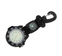 LIFKOME Clip-On Sports Watch Nylon Strap and Carabiner Portable Hanging Watch for Hiking Practical for Adventure and Outdoor Activities