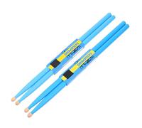 LIFKOME Colored Maple 5a Drumsticks 4pcs Set - Blue Percussion Drum Sticks for Drummers, Lightweight Maple Wood Drum Accessories for Practice and Performance