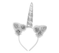 LIFKOME Colorful Girls Unicorn Headband Party Headwear Adorable Horns for Birthday Christmas