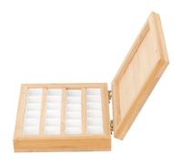 LIFKOME Compartment Watercolor Pigment Mixing Case with Magnetic Lid Portable Pigment Holder for Artists and Lightweight Paint Storage Box for Organized Watercolour Supplies