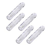 LIFKOME Containers Plastic Convenient to Balm Refillable Carry Lip Shaped 15pcs Empty Gloss Tubes Diamond 2.5ml for Travel and Trip Use