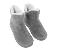 LIFKOME Cozy Women's Winter Bedroom Slippers with Thick Sole Plush Non-slip Ankle Booties for Postpartum Heel Support Lightweight Warm Indoor Footwear with Full Heel Coverage and Chic