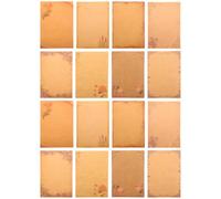 LIFKOME Creative Vintage Letter Paper A5 Kraft Paper 40 Sheets Practical Stationery for Copying Poems and Romantic Letter Writing