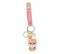 LIFKOME Cute Kawaii Cartoon Dog Keychain Portable and Lightweight Charms for Keys Bags and Accessories for Birthdays and Special Occasions
