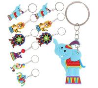 LIFKOME Cute Mini Bag Keychain Circus Keychain Wristlet DIY Decorative Party Favor