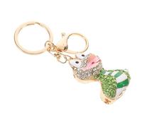LIFKOME Cute Snake Keychain Charm for Chinese Year Adorable Backpack Decoration Snake-Shaped Keyring for Girls and Women