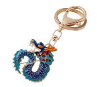 LIFKOME Delicate Dragon Keyring Pendant Retro Zodiac Charm for Bags Cars and Keys Unique Dragon Decor for and Accessories