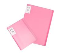 LIFKOME Diamond Drawings Portfolio Book Pink Storage Albums with Pages Each Lightweight Multi Pocket Art Portfolio for Organizing and Displaying Sketches and Artwork
