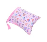 LIFKOME Diaper Storage Bag Dual Zipper Reusable Hanging Organizer for Diaper Changing Nappy Bag Use at Home Travel