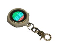 LIFKOME Digital Pocket Watch with Key Buckle Design and Lightweight Precision Movement, Nurse Pocket Watch Suitable for Daily Life and Work the Hospital, Featuring Silicone Material