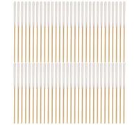 LIFKOME Disposable Application and Tips Cleaning Efficient at Cotton Makeup 60pcs Swabs Bamboo Sticks with Soft Suitable for Hard-to-reach Areas Home