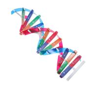 LIFKOME Double Helix Dna Model Kit Educational Science for Assemble Human Gene Spiral Structure Dna Display Model for School Labs Teaching Aids and Science Learning Tools