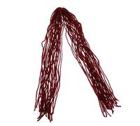 LIFKOME Dreadlock Extension Crochet Hair Lightweight Double Ended Dreadlocks for Men Women Hip-hop Style Red Fashionable Accessories for Parties Daily Wear and Halloween