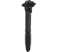 LIFKOME Drill Chuck Ratcheting Wrench Dual Head Design for Fast Bit Changes Lightweight Tool for Drills Power Tools Construction Convenient Positive Negative Function