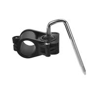 LIFKOME Drum Rack Mount Bracket Drum Mount L-rod Cowbells Clamp Accessories Black