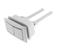 LIFKOME Dual Flush Toilet Tank Button Square Flush Replacement for Commercial and Home Bathrooms Easy Install Leak Resistant Toilet Water Tank Part Compatible with Various Closestools