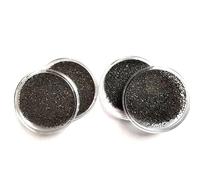 LIFKOME Educational Iron Powder Magnetic Demonstration Set 5Pcs Transparent Plastic Case for Classroom Science and Physics Experiments