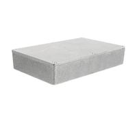 LIFKOME Effect Stomp Box Silver Aluminium Case for Electric Guitar and Bass Pedals 1pc Replacement Enclosure