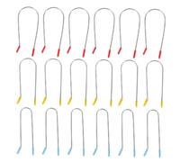 LIFKOME Electric Curler Clips U-shaped Hot Roller Replacement for Hair Styling Quick Heat-up Compatible with Curlers Secure Grip Hair Clips for Salon and Home Use