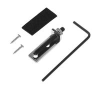 LIFKOME Electric Guitar Bridge Saddle Replacement with Support Rod for Tailpiece Metal Guitar Parts Easy to Install for Enhanced Sound Dynamics and Musical Expression