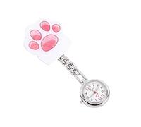 LIFKOME Electronic Cat Paw Watch Nurse Luminous Clip Quality Materials Fashionable