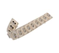 LIFKOME Electronic Piano Key Pad Replacement Strip with High Conductivity Silicone for DIY Repair Compatibility and Easy to Install Fixing Sticky Unresponsive Keys