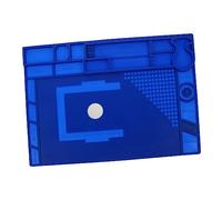 LIFKOME Electronics Repair Mat Silicone Soldering Pad Insulated Work Mat for High Temp 530℃