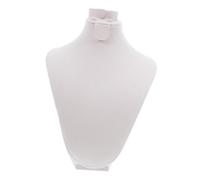 LIFKOME Elegant Jewelry Mannequin Bust Stand for Necklaces Scratch-resistant Display Rack Stable Luxury Organizer for Trade Shows Retail Counters and Exhibition Showcases