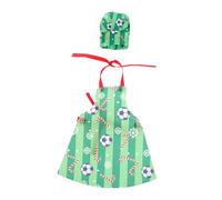 LIFKOME Elf Doll Baker Set for Bjd Dolls Christmas Chef Hat and Apron Soft Cooking Play Dress Up Outfit Holiday Baker Costume Accessories for Seasonal Pretend Play