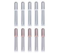 LIFKOME Empty Refillable Lip Gloss Tubes 10pcs Prevents Wasting Remaining Product with Wand Plastic Lip Balm Bottles for Beginners and Professional Makeup Artists