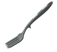 LIFKOME Ergonomic Silicone Cooking Fork, Heat Resistant Nonstick Fork for Pasta and Food Mixing, Lightweight and Compact for Hot Pot and Family Kitchen