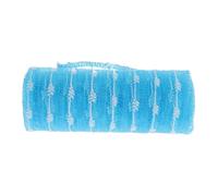 LIFKOME Exfoliating Bath Towel Nylon Body Scrubber Shower Scrub Cloth Long Soft Korean Washcloth for Men Women Sky-blue Suitable for Back Cleaning and Massage