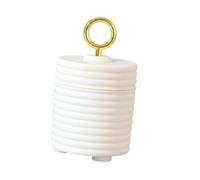 LIFKOME Face Wash Bubble Maker Portable Foaming Bottle Small Size White Facial Cleansing Gel Bubbler for Travel and Bathroom Use