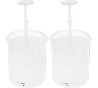 LIFKOME Face Wash Foam Maker 2Pcs Compact Portable Plastic Face Washing Foaming Cups for Facial Skincare Routine and Travel