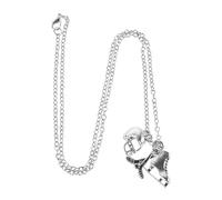 LIFKOME Fashionable Ice Skating Necklace with Hockey Skate Pendant Sports Inspired Jewelry for Women Stylish Chain Accessory for Ice Hockey Fans and Skaters Sports Events