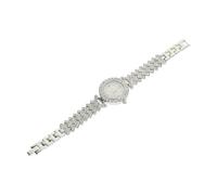 LIFKOME Fashionable Ladies Quartz Watch Ice Embellished Casual Wrist Watch for Women Strap for Her